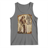 Black Cowboy Nat Love Tank Top African American Western Rodeo Melanin Black History Texas - Wonder Print Shop
