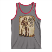Black Cowboy Nat Love Tank Top African American Western Rodeo Melanin Black History Texas - Wonder Print Shop