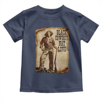 Black Cowboy Nat Love Toddler T Shirt African American Western Rodeo Melanin Black History Texas - Wonder Print Shop