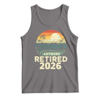 Retired 2026 Tank Top Vintage Retro Retirement Not My Problem Anymore