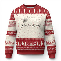 Happy Retirement Gifts For Woman Ugly Christmas Sweater Retired Free And Fabulous Dandelion