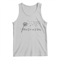 Happy Retirement Gifts For Woman Tank Top Retired Free And Fabulous Dandelion