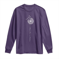 Retirement Gifts For Her Long Sleeve Shirt Retired Free And Fabulous Dandelion