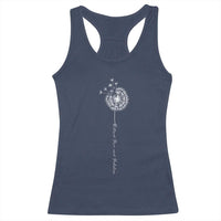 Retirement Gifts For Her Racerback Tank Top Retired Free And Fabulous Dandelion