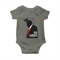 No Kings Baby Onesie Funny Resist Meme - Wonder Print Shop
