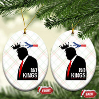 No Kings Ceramic Ornament Funny Resist Meme - Wonder Print Shop