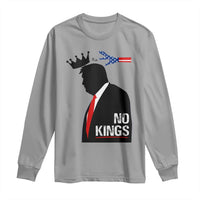 No Kings Long Sleeve Shirt Funny Resist Meme - Wonder Print Shop