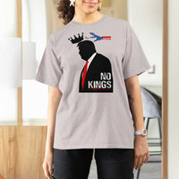 No Kings T Shirt For Women Funny Resist Meme - Wonder Print Shop