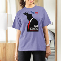 No Kings T Shirt For Women Funny Resist Meme - Wonder Print Shop
