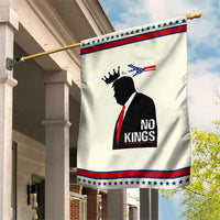 No Kings Garden Flag Funny Resist Meme