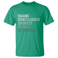 Imagine Being Scared Of Diversity But Not Dictatorship T Shirt Retro Vintage - Wonder Print Shop
