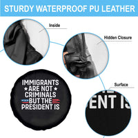 Pro Immigration Spare Tire Cover Social Justice Anti Racism - Wonder Print Shop