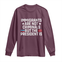 Pro Immigration Long Sleeve Shirt Social Justice Anti Racism - Wonder Print Shop