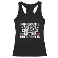 Pro Immigration Racerback Tank Top Social Justice Anti Racism - Wonder Print Shop