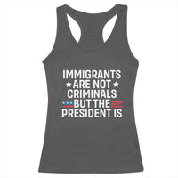 Pro Immigration Racerback Tank Top Social Justice Anti Racism - Wonder Print Shop