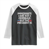 Pro Immigration Raglan Shirt Social Justice Anti Racism - Wonder Print Shop