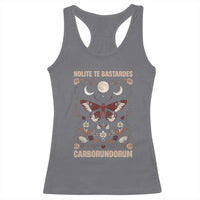 Subtle Feminist Racerback Tank Top Women's Rights Dont Let The Bastards Grind You Down - Wonder Print Shop