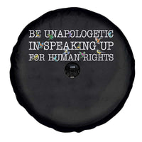 Unapologetic Speaking For Human Rights Spare Tire Cover Positive Message Protest Bird Diversity - Wonder Print Shop