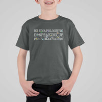 Unapologetic Speaking For Human Rights T Shirt For Kid Positive Message Protest Bird Diversity - Wonder Print Shop