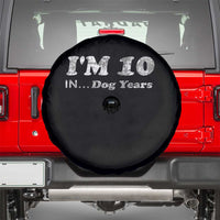 Funny 70th Birthday Gag Gift Spare Tire Cover Vintage I'm 10 In Dog Years Funny Turning 70 Year Old - Wonder Print Shop