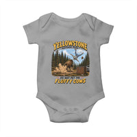 Yellowstone National Park Do Not Pet The Fluffy Cows Bison Baby Onesie