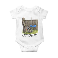 Jimothy Raccoon Baby Onesie Cute Seattle Trash Panda Viral Meme