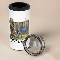Jimothy Raccoon 4 in 1 Can Cooler Tumbler Cute Seattle Trash Panda Viral Meme