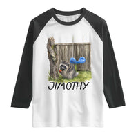 Jimothy Raccoon Raglan Shirt Cute Seattle Trash Panda Viral Meme