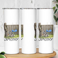 Jimothy Raccoon Skinny Tumbler Cute Seattle Trash Panda Viral Meme