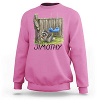 Jimothy Raccoon Sweatshirt Cute Seattle Trash Panda Viral Meme