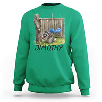 Jimothy Raccoon Sweatshirt Cute Seattle Trash Panda Viral Meme