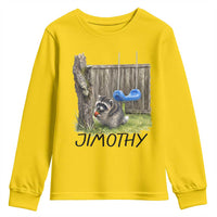 Jimothy Raccoon Youth Sweatshirt Cute Seattle Trash Panda Viral Meme