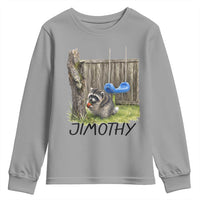 Jimothy Raccoon Youth Sweatshirt Cute Seattle Trash Panda Viral Meme