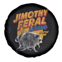 Vintage Jimothy Raccoon Spare Tire Cover Feral Legend Seattle WA Trash Panda Meme