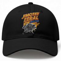 Vintage Jimothy Raccoon Baseball Cap Feral Legend Seattle WA Trash Panda Meme