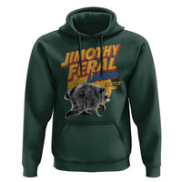 Vintage Jimothy Raccoon Hoodie Feral Legend Seattle WA Trash Panda Meme