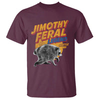 Vintage Jimothy Raccoon T Shirt Feral Legend Seattle WA Trash Panda Meme