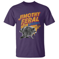 Vintage Jimothy Raccoon T Shirt Feral Legend Seattle WA Trash Panda Meme