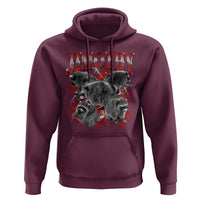 Jimothy Raccoon Hoodie Vintage 90s Bootleg Rap Style Funny Meme
