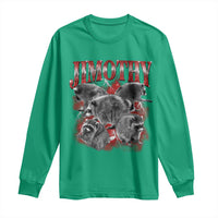 Jimothy Raccoon Long Sleeve Shirt Vintage 90s Bootleg Rap Style Funny Meme