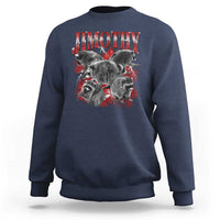 Jimothy Raccoon Sweatshirt Vintage 90s Bootleg Rap Style Funny Meme