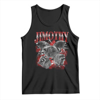 Jimothy Raccoon Tank Top Vintage 90s Bootleg Rap Style Funny Meme