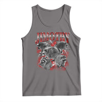 Jimothy Raccoon Tank Top Vintage 90s Bootleg Rap Style Funny Meme