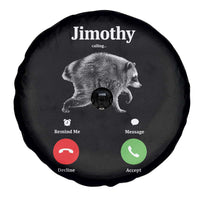 Jimothy Calling Phone Call Seattle Raccoon Spare Tire Cover