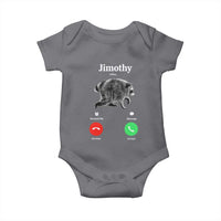 Jimothy Calling Phone Call Seattle Raccoon Baby Onesie