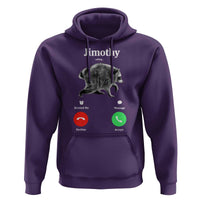 Jimothy Calling Phone Call Seattle Raccoon Hoodie