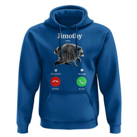 Jimothy Calling Phone Call Seattle Raccoon Hoodie