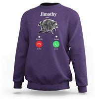 Jimothy Calling Phone Call Seattle Raccoon Sweatshirt