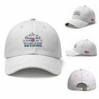 50th Birthday Baseball Cap Vintage 1976 Fck Around And Find Out Funny 50 Year Old Gift