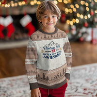50th Birthday Ugly Christmas Sweater Vintage 1976 Fck Around And Find Out Funny 50 Year Old Gift